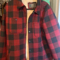 Mens medium flannel jacket 