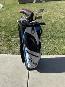 Golf Clubs Titleist Nike Wedge Putter Irons Taylormade Bag  