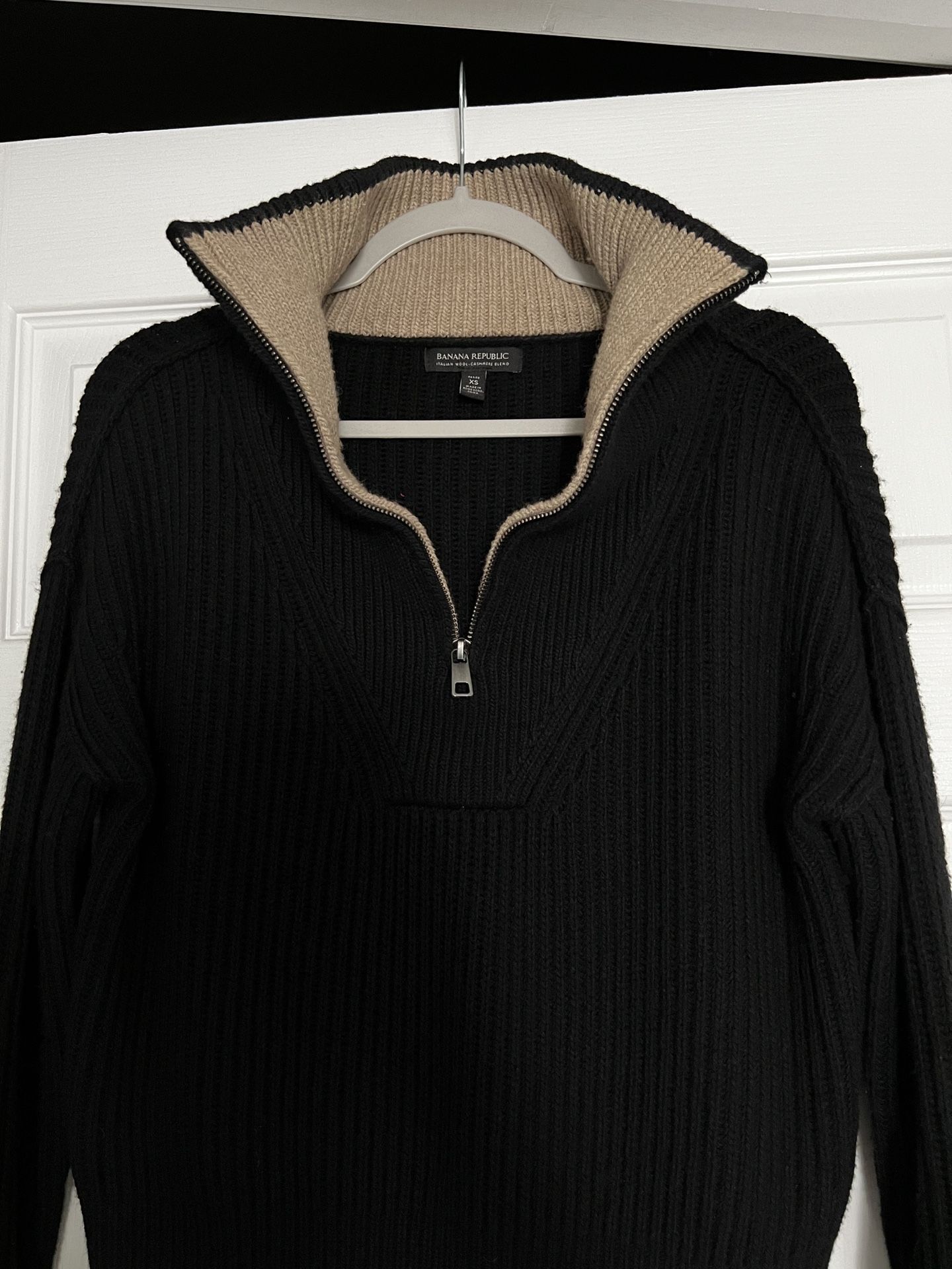 Banana Republic Half Zip Sweater (size XS)