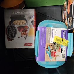 Bowl Set And Small Waffle Maker