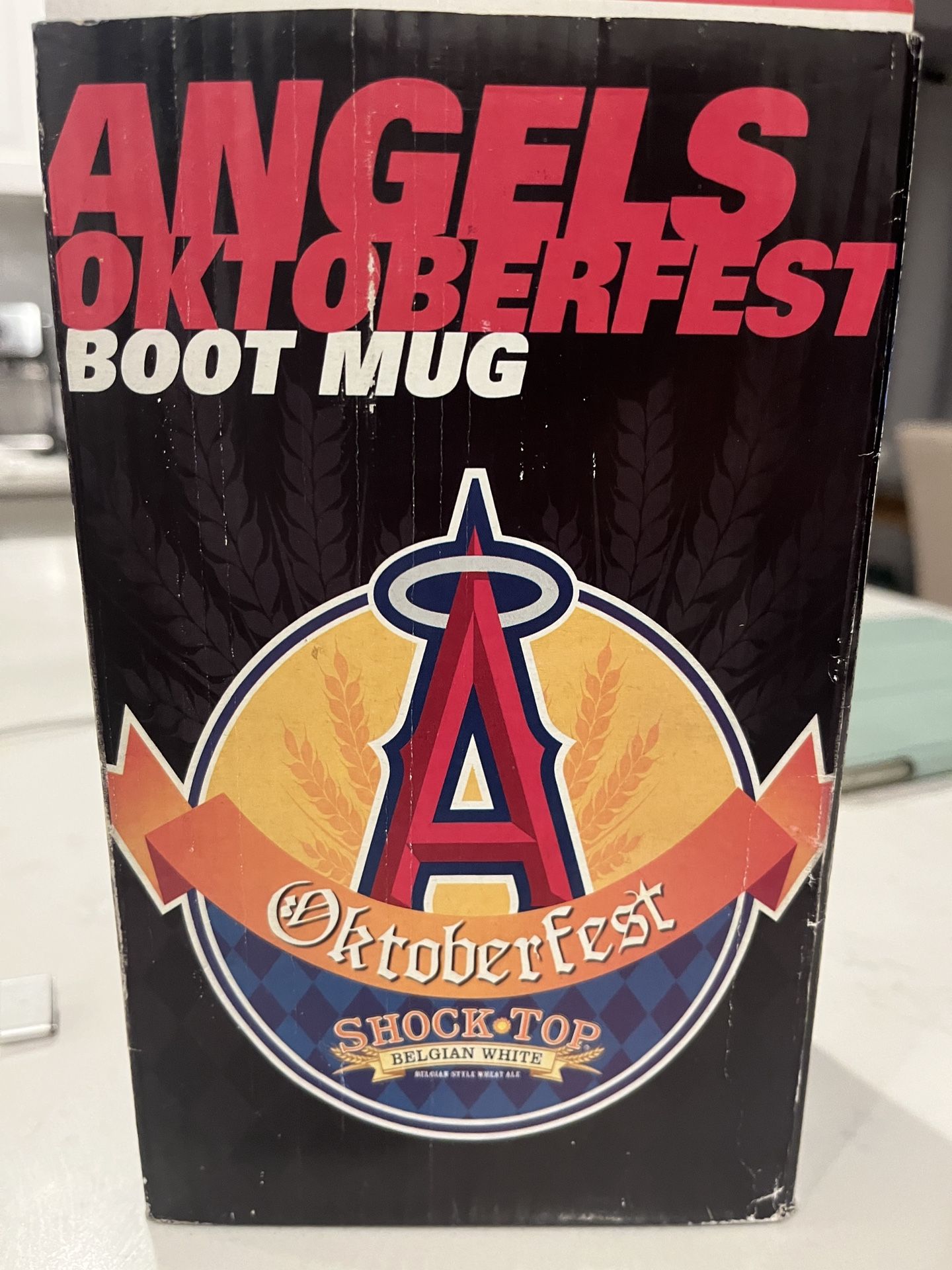 Angels Oktoberfest Glass Boot Mug