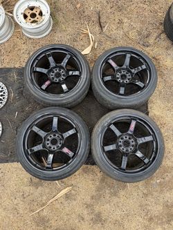 18X10.5 Rays Gramlight 57DR Wheels 5X114.3