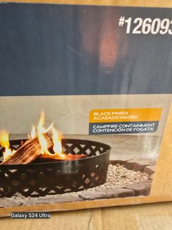 30 inch decorative Fire rings! Perfect for burning palm stumps!
