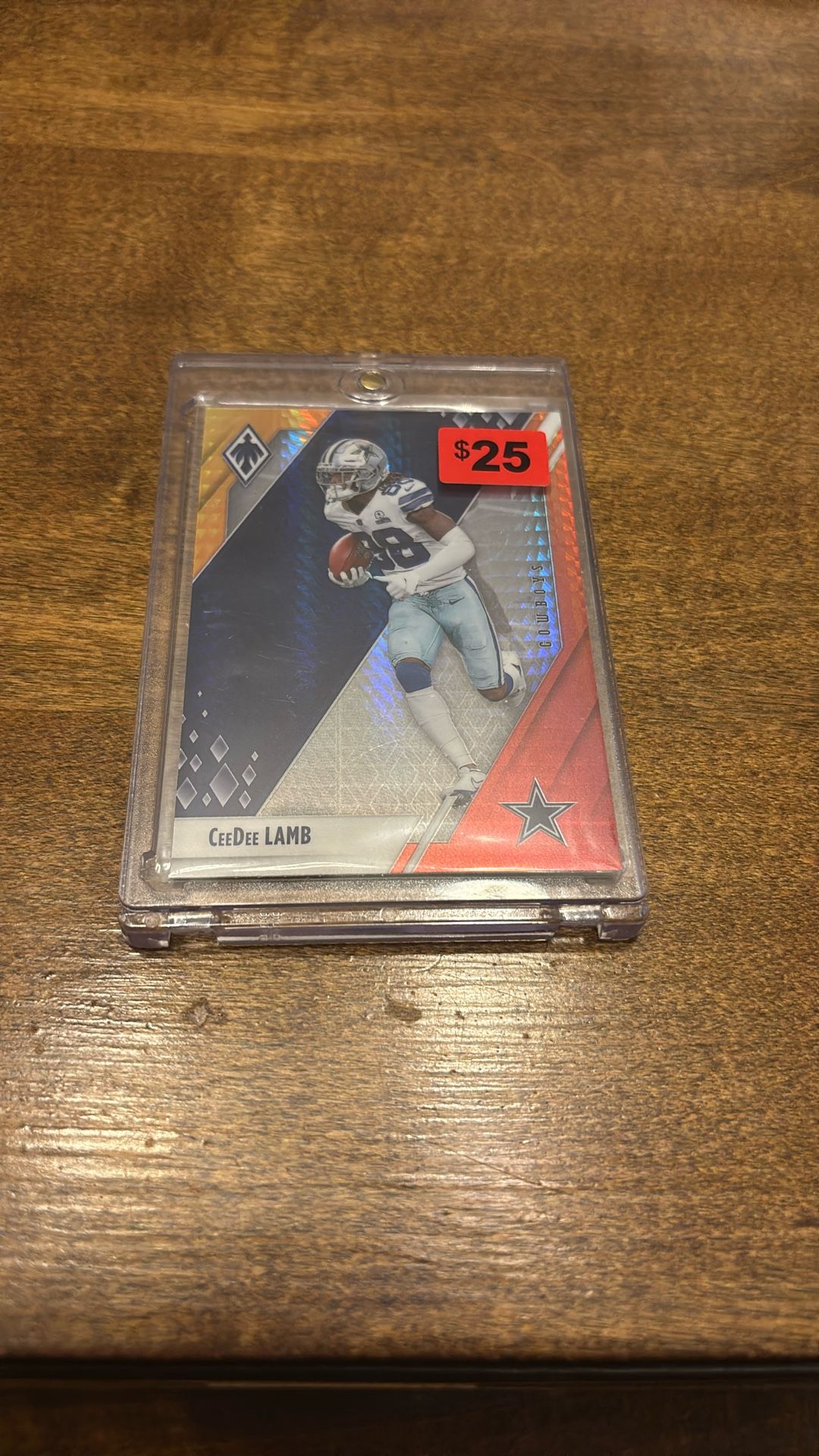 Dallas Cowboys Cee Dee Lamb Fireburst 2021 Panini Phoenix Football