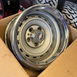 Chevy 15x10 5x127 Obs C10 Fitment Used But Good Condition 