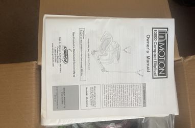 In motion, compact elliptical