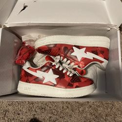 Bapesta Red Camo