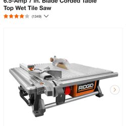 Table Tile Saw