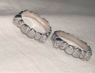 Hard Jewelry Flooded Grill Rings