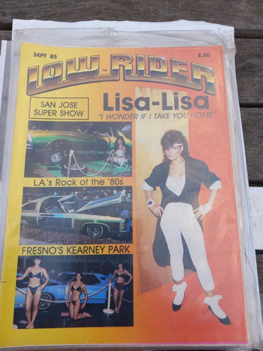 Lowrider Magazine Lisa Lisa 1985