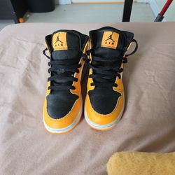 Nike shoes. 