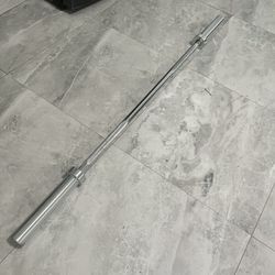 New Never Used 5 Foot Bar Barbell For Olympic Weights Plates 