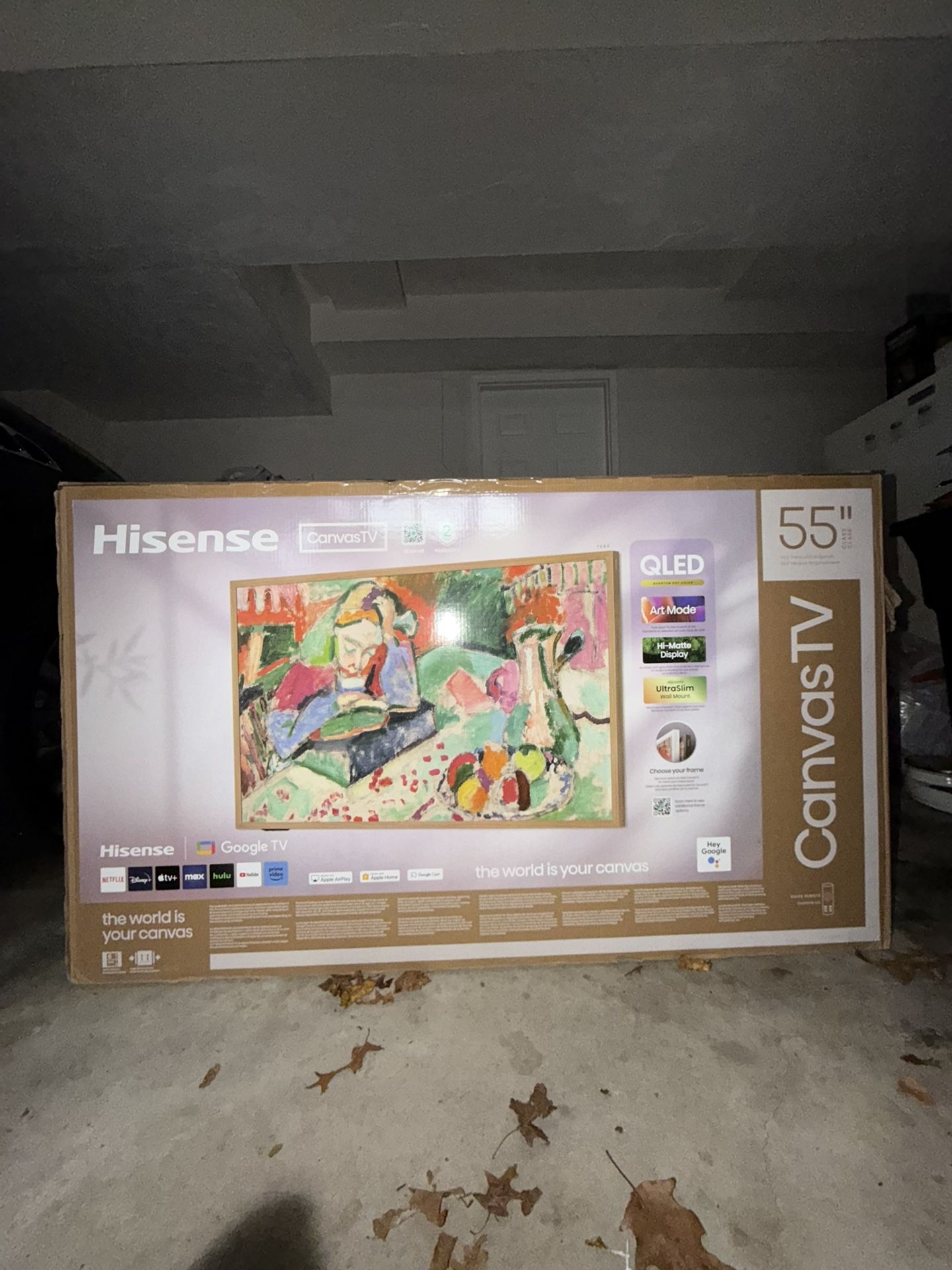 55’’ QLED Frame TV 4k 144Hz