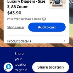 Diapers For Kids Size 3 New $40 Each 