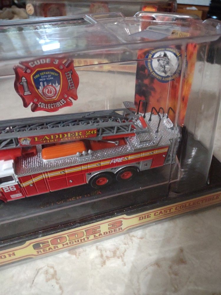 Code 3 Ladder Fire Truck