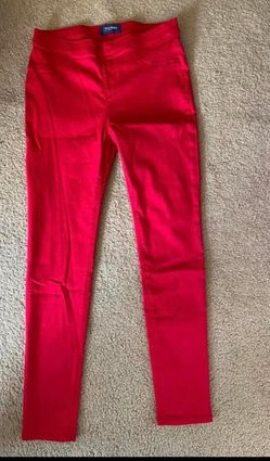 Lot of 4 ballerina fit old navy jeggings for girls size (14) XL Plus.