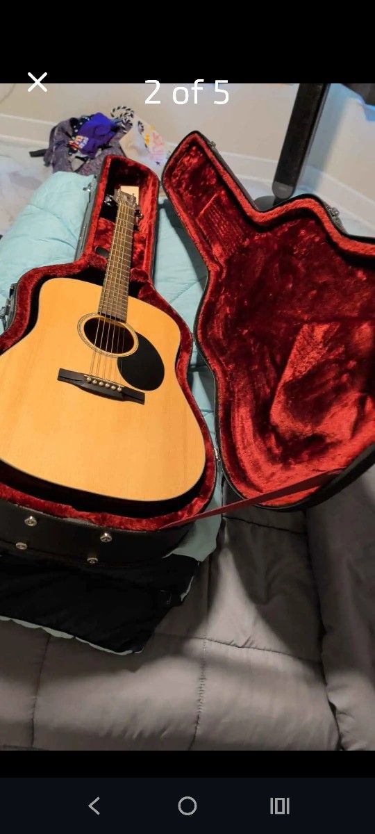 Jasmine JD36-NAT J-Series Acoustic Guitar, Natural With Case