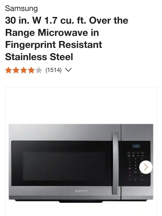 Samsung Microwave