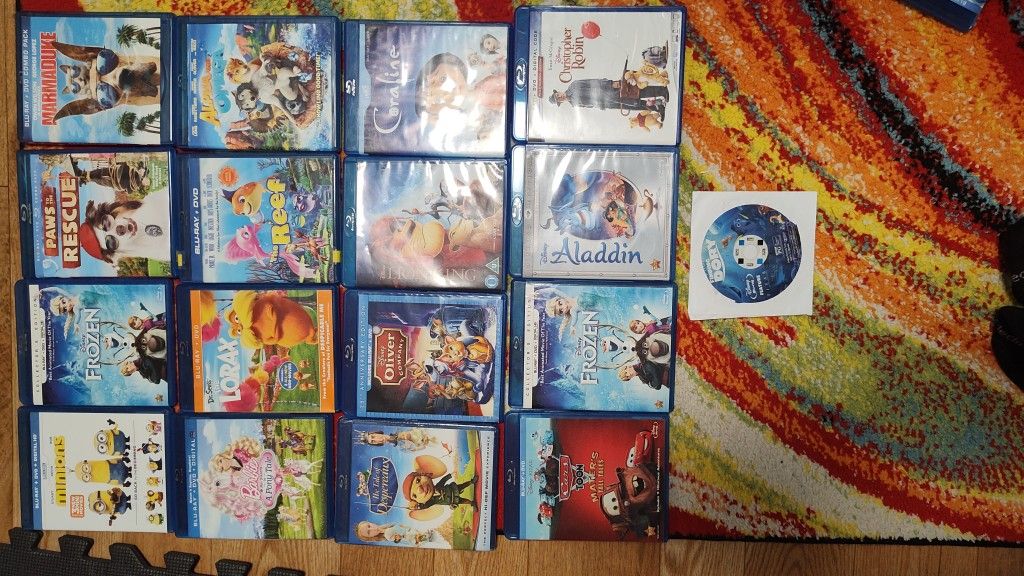 Kids Blu Ray Movies / Selection 2