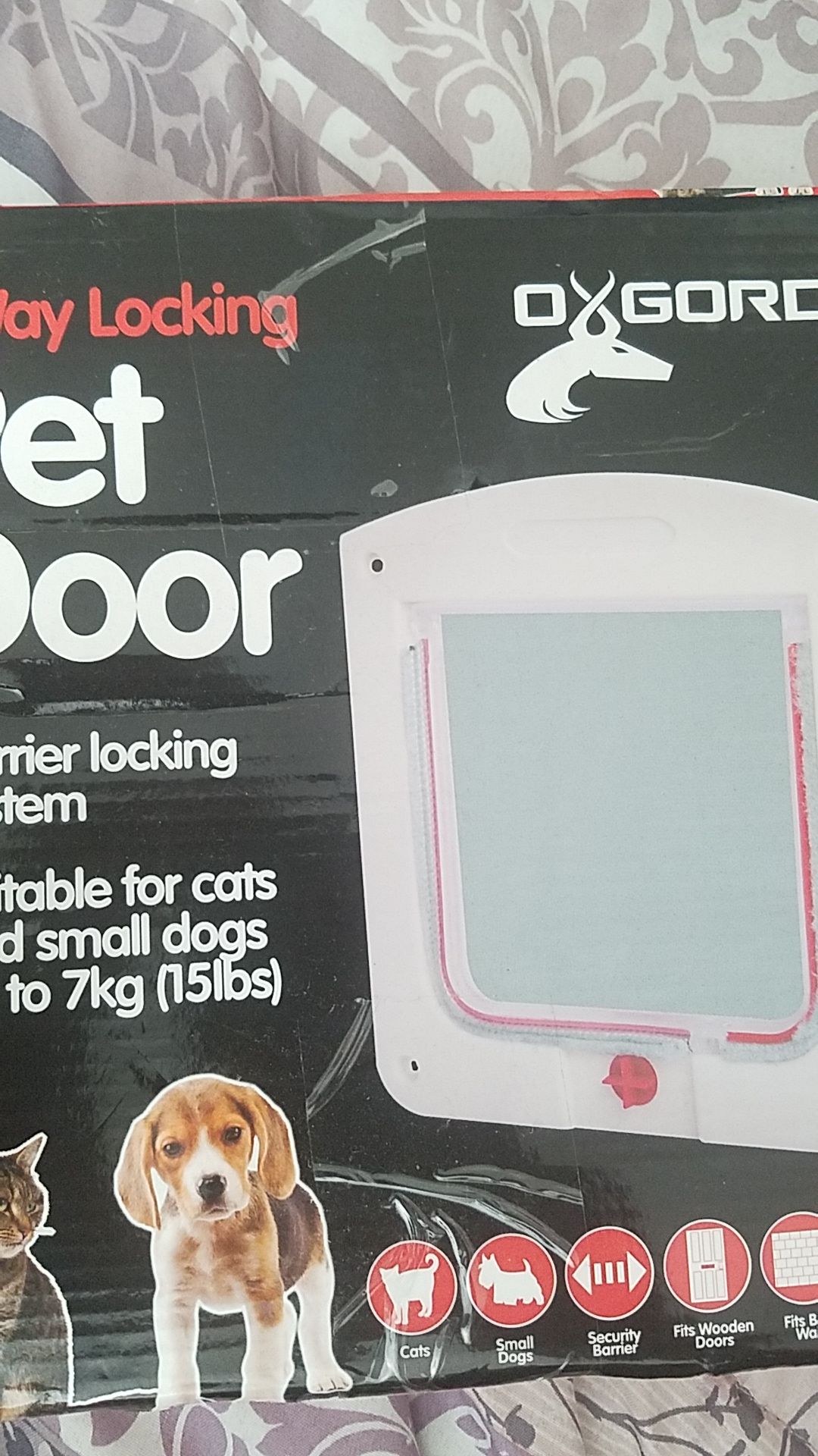 Oxgord pet door 4 way locking