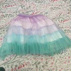 Skirt, Ruffle Skirt, Mermaid Skirt,halloween 