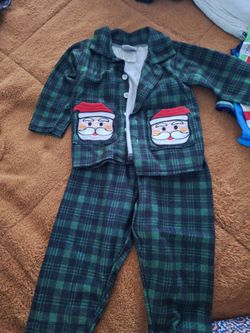 Baby Christmas Santa Pajamas