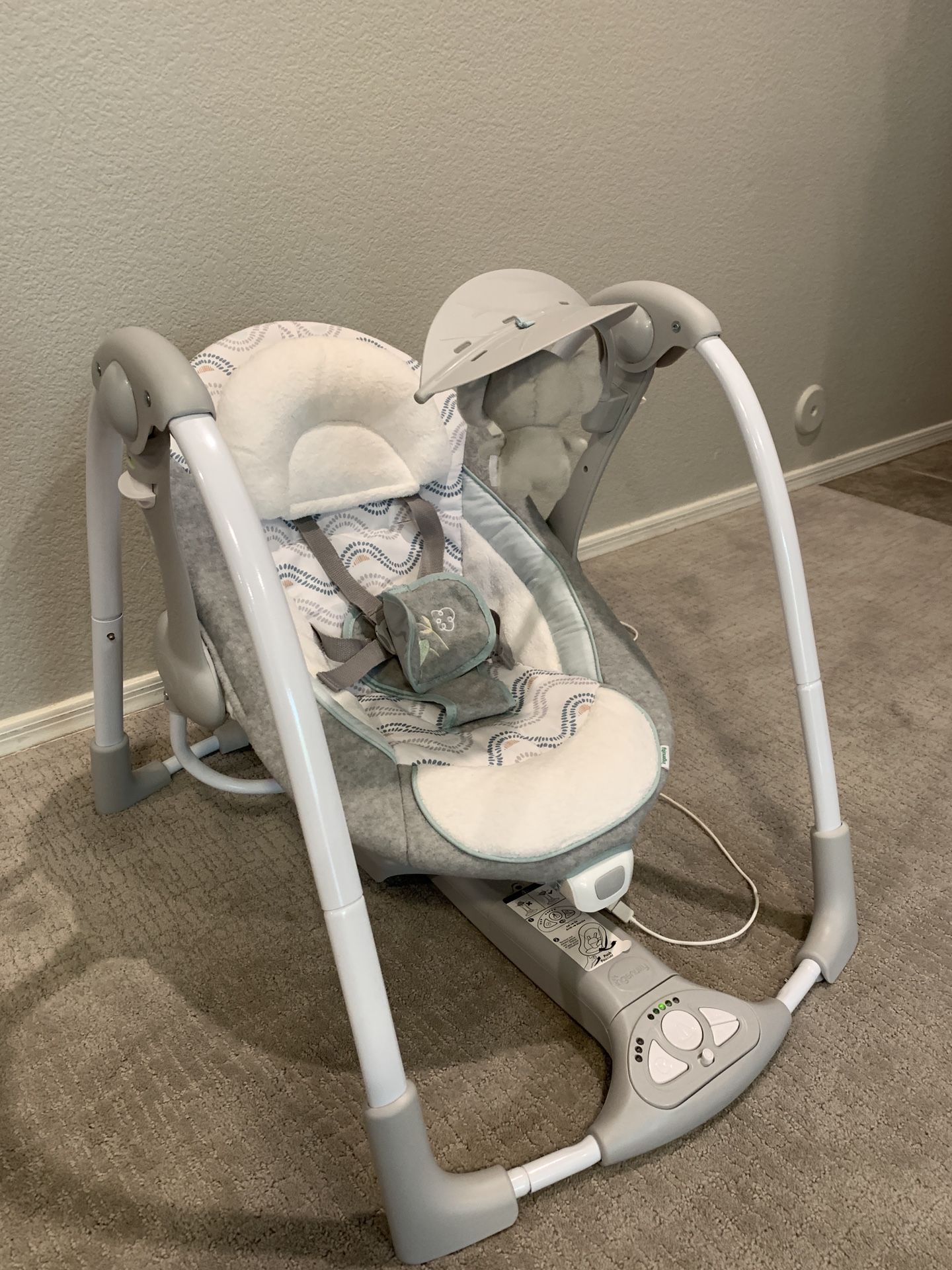 Ingenuity ConvertMe 2-in-1 Compact Portable Baby Swing 2 Infant Seat -  Swell for Sale in Gilbert, AZ - OfferUp