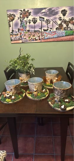Decor - Woodland theme (baby shower)