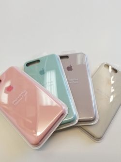 Iphone 7 plus and 8 plus silicone covers