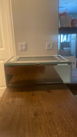 Glass Jewelry Box