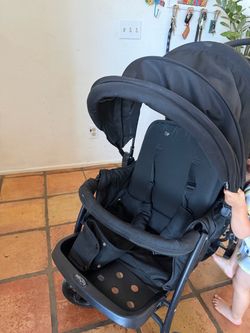 Babyjoy Double Stroller Black
