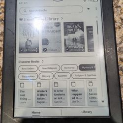 Kindle Paperwhite 6 Inch With Build In Light