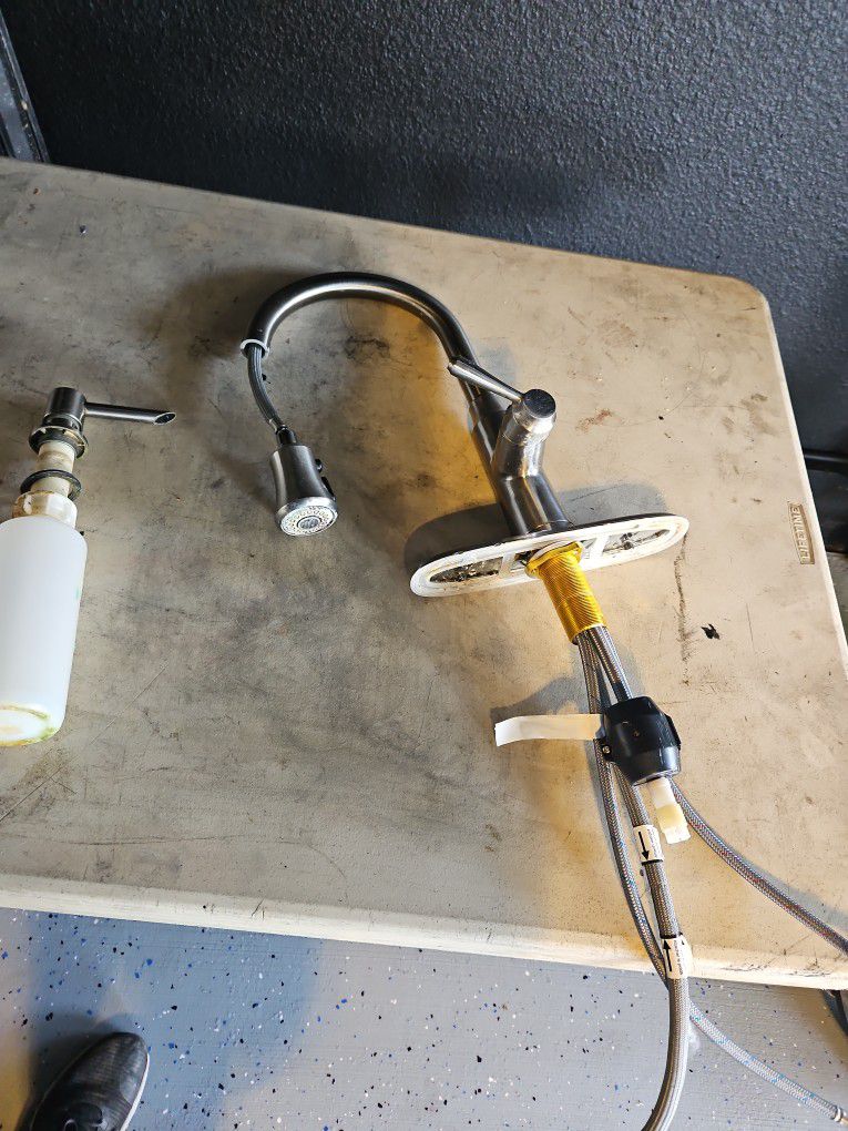 Faucet  And Soap Dispenser 