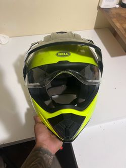 Dirt bike helmet
