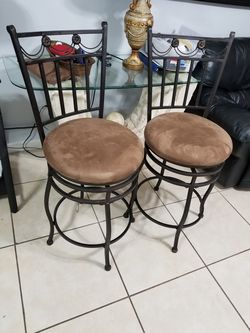 Metal chairs like New