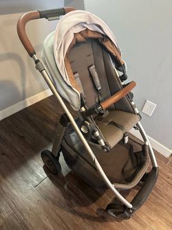 UPPAbaby CRUZ Baby Stroller w/ Bassinet Gray Melange
