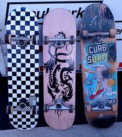 Skateboards Complete Lot of 4