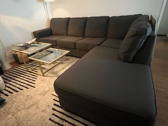 Sectional Living Spaces Sofa with Left Chaise