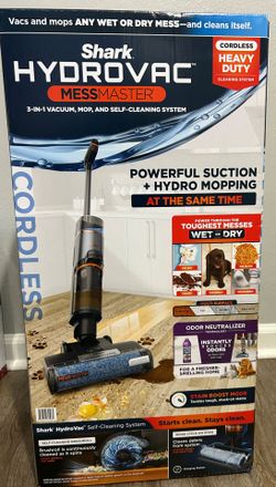 Shark vacuum/mop cordless cleaner