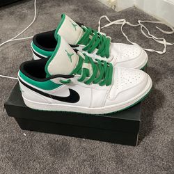 Air Jordan 1 Low ‘White Lucky Green’