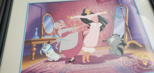 Disney lithograph