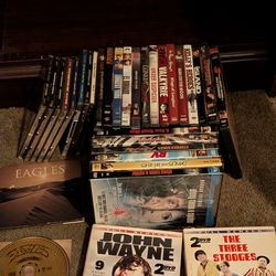Huge Movie & Music Lot - 30+ Items (DVDs, CDs, Box Sets)