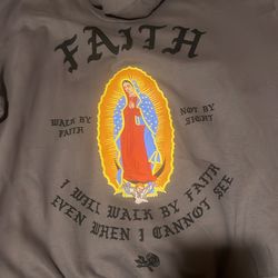 New walk by faith hoodie size xl