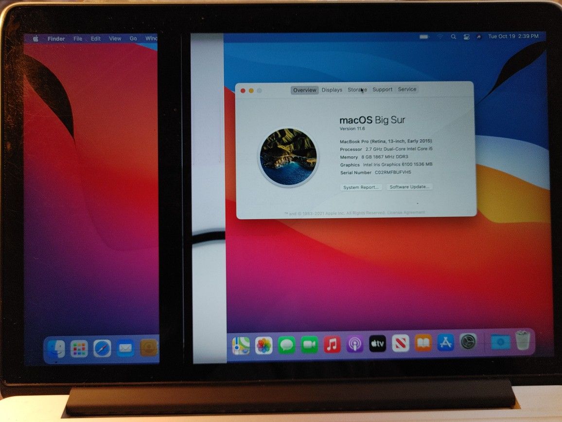 Apple MacBook Pro 12.1 Cracked Screen