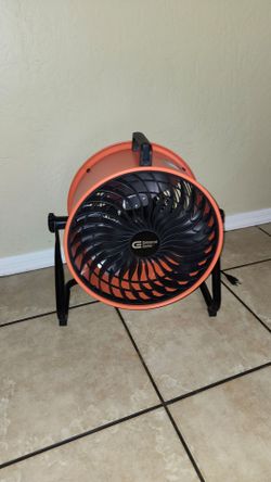 Commercial electric 16 in. 3-Speed Drum Floor Fan