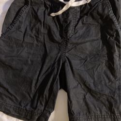 Boys Dark Black shorts $6