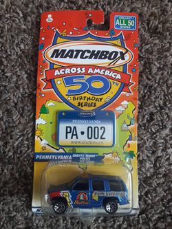 Matchbox 50th birthday series