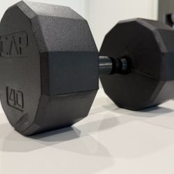New 40lb Dumbbells Set/Pair