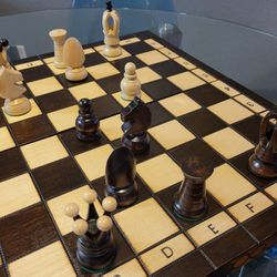 Husaria Chess Set, "King's International" - 17" 