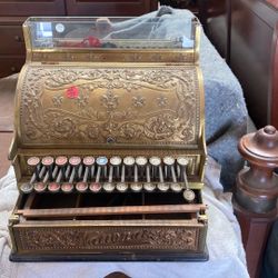 Antique National Cash Register
